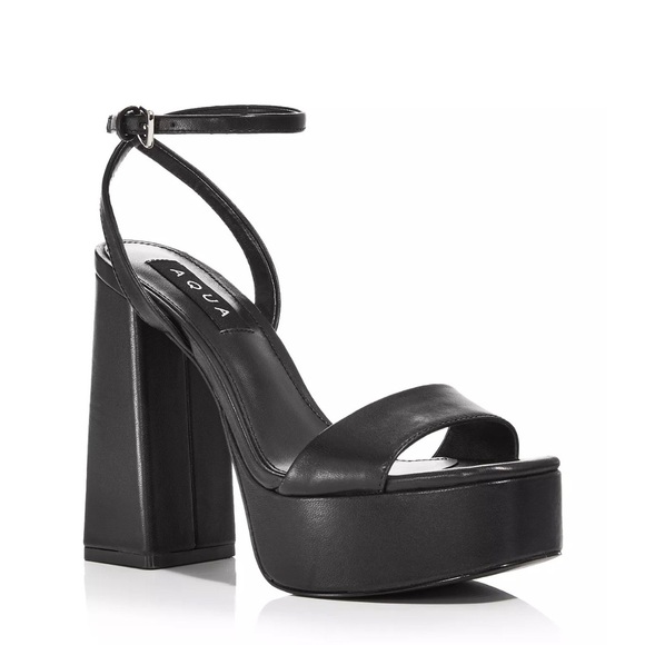 Women's Cher Ankle Strap Platform High Heel Sandals - Picture 1 of 10